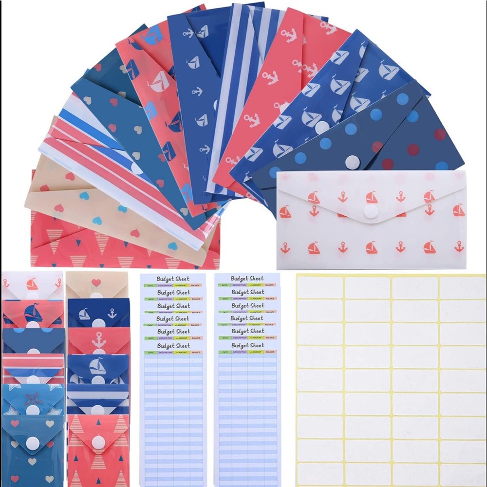 24 Nautical Cash Envelope System